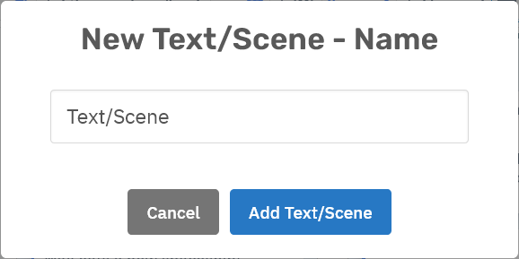 Storyfyre Origin Scenes Outline: Scene New